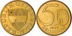 World Coins - Coin, Austria, 50 Groschen, 1993, , Aluminum-Bronze, KM:2885