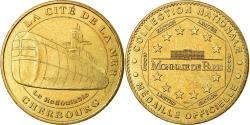 World Coins - France, Token, Touristic token, Cherbourg - Cité de la Mer n°2 - le