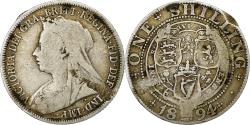 World Coins - Great Britain, Victoria, Shilling, 1894, London, Silver,