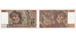 World Coins - France, 100 Francs, Delacroix, 1993, M.231, AU(50-53), Fayette:69bis.8, KM:154g