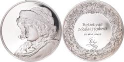 World Coins - France, Medal, Peinture, Rubens, Portrait de Nicolas Rubens, 1980, Proof