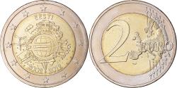 World Coins - Estonia, 2 Euro, 10 ans de l'Euro, 2012, Vantaa, , Bi-Metallic, KM:70