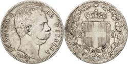 World Coins - Coin, Italy, Umberto I, 5 Lire, 1879, Rome, , Silver, KM:20