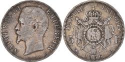 World Coins - Coin, France, Napoleon III, Napoléon III, 5 Francs, 1856, Lyon,