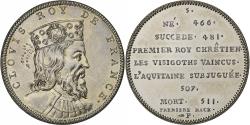 World Coins - France, Medal, Roi de France, Clovis, Copper-nickel, Piéfort,