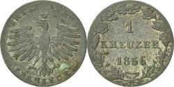 World Coins - Coin, German States, FRANKFURT AM MAIN, Kreuzer, 1856, Frankfurt,