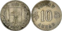 World Coins - Coin, Iceland, 10 Aurar, 1969
