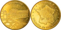 World Coins - France, Token, Chenonceau - Château - Vue aérienne, Médaille de Collection