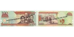 World Coins - Banknote, Dominican Republic, 100 Pesos Oro, 2002, 2002, Specimen, KM:171s2