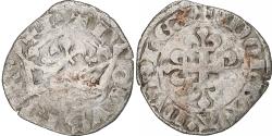 World Coins - France, Charles IV, Double Parisis, 1323-1328, Billon, , Duplessy:244b