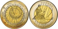 World Coins - Czech Republic, Medal, 2 E, Essai-Trial, 2003, Bi-Metallic,
