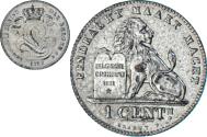 World Coins - Coin, Belgium, Centime, 1887