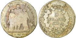 World Coins - Coin, France, Union et Force, 5 Francs, AN 5, Bordeaux, , Silver