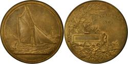 World Coins - France, Medal, Bateaux à Voile, Mer, La Bernerie, 1903, Desaide,