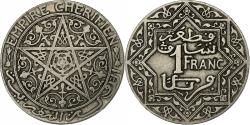 World Coins - Morocco, Franc, undated (1921), Copper-nickel,