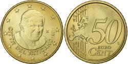 World Coins - VATICAN CITY, 50 Euro Cent, 2011, Rome, , Brass, KM:387