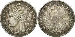 World Coins - Coin, France, Cérès, 2 Francs, 1871, Paris, , Silver, KM:817.1