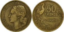 World Coins - Coin, France, Guiraud, 50 Francs, 1952, Paris, , Aluminum-Bronze
