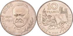 World Coins - France, 10 Francs, 1985, Victor Hugo, Copper-nickel, , Gadoury:819
