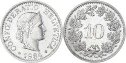 World Coins - Coin, Switzerland, 10 Rappen, 1984