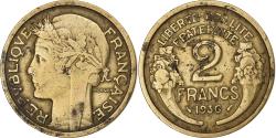 World Coins - France, 2 Francs, Morlon, 1936, Aluminum-Bronze, , Gadoury:535, KM:886