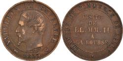 World Coins - Coin, France, Napoleon III, 5 Centimes, 1853, Lille, , Bronze, KM:M23