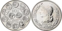 World Coins - France, Medal, Ecu Europa, Marianne, 1987, Copper-nickel,
