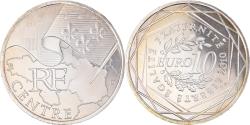 World Coins - France, 10 Euro, Centre, Euros des régions, 2010, Paris, , Silver