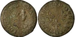 World Coins - Coin, France, Louis XIII, Double Tournois, 1618, Lyon, , Copper