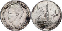 World Coins - Belgium, Baudouin I, 50 Francs, Brussels World Fair, 1958, Brussels, Silver