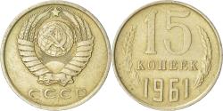 World Coins - Coin, Russia, 15 Kopeks, 1961