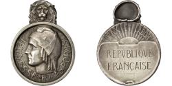 World Coins - France, Medal, French Third Republic, Politics, Society, War, , Silver