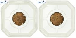 World Coins - Coin, France, 2 Centimes, 1878, Bordeaux, GENI, MS64RB, Bronze, graded