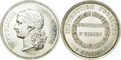 World Coins - France, Medal, Instruction Publique, Commission d'Examen, Aisne, Barre
