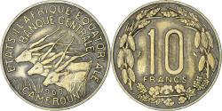 World Coins - Coin, EQUATORIAL AFRICAN STATES, 10 Francs, 1969, Paris,