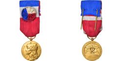World Coins - France, Commerce-Travail-Industrie, Medal, Uncirculated, Vermeil, 27