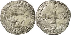 World Coins - Coin, France, Louis XIII, 1/4 Écu à la croix, 1/4 Ecu, 1628, Bayonne