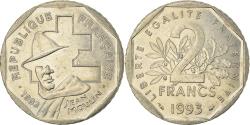 World Coins - Coin, France, Semeuse, 2 Francs, 1993, Paris, , Nickel, KM:942.2