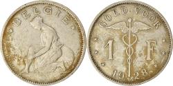 World Coins - Coin, Belgium, Franc, 1928, , Nickel, KM:90