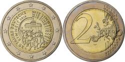 World Coins - Germany, 2 Euro, 25 Years of German Unity, 2015, Karlsruhe, Bi-Metallic,