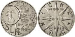 World Coins - France, Medal, Nouvelle Calédonie, Société Le Nickel, 1961, Simon,