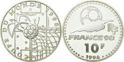 World Coins - Coin, France, Coupe du Monde 1998, 10 Francs, 1996, Paris, BE,
