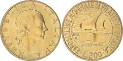 World Coins - Coin, Italy, 200 Lire, 1992, Rome, , Bronzital, KM:151