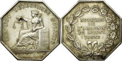 World Coins - France, Token, Notaires de l'Arrondissement de Joigny, Yonne, Brasseux