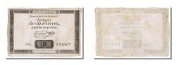 World Coins - Banknote, France, 10 Livres, 1792, Taisaud, EF(40-45), KM:A66b, Lafaurie:161.b