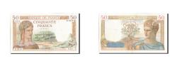 World Coins - Banknote, France, 50 Francs, 50 F 1934-1940 ''Cérès'', 1935, 1935-06-06