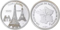 World Coins - France, Medal, Tour Eiffel, Copper-nickel,