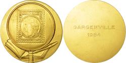 World Coins - France, Medal, Timbre Poste, Gargenville, 1984, , Bronze