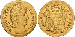 Ancient Coins - Roman Empire, Constantius II, Solidus, 355-361, Nicomedia, Gold,