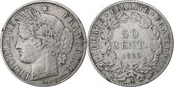 World Coins - France, 50 Centimes, Cérès, 1895, Paris, Silver, , Gadoury:419a